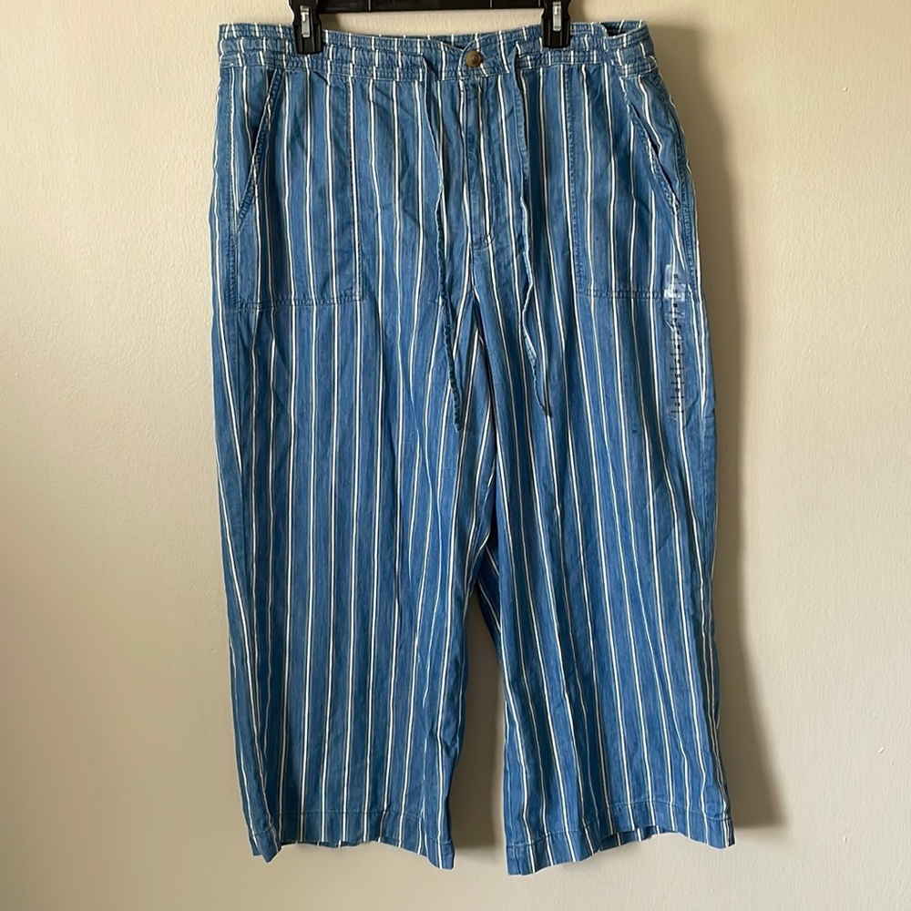NWT American Eagle High Rise Wide Leg Cropped Pants